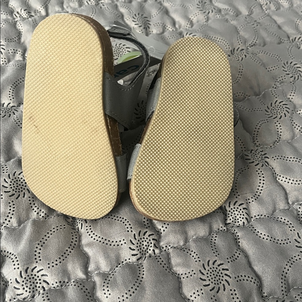 Carter's Infant Charcoal Sandals - Picture 3 of 4